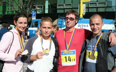 Štafeta Centra Dorka sa zúčastnila 86. ročníka Medzinárodného maratónu mieru v Košiciach