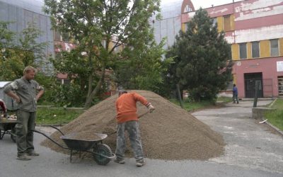 Práce na Centre Dorka v Prešove pokračujú