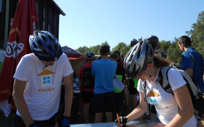 Zamestnanci Centra Dorka sa „zabávali“ na bicykli