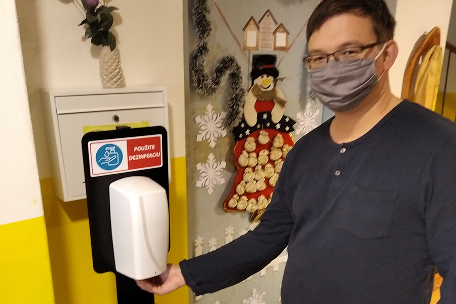 Nadácia EPH nám pomohla ochrániť sa pred druhou vlnou pandémie Covid-19